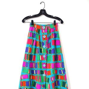 Handmade retro maxi skirt